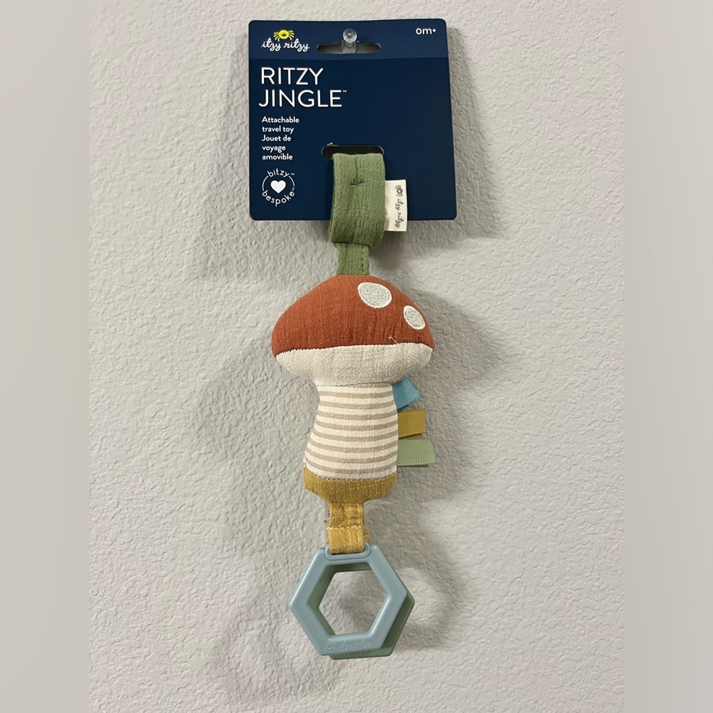 Itzy Ritzy Travel Toy - Mushroom